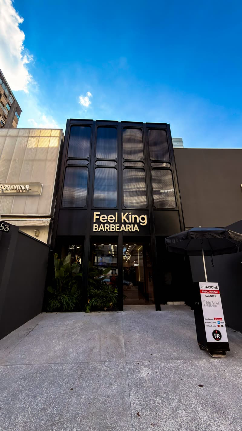 Fachada da Feel King Jardins