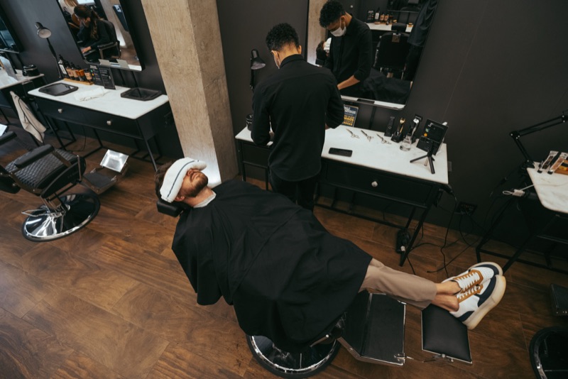 Consultoria visagista Feel King em andamento
